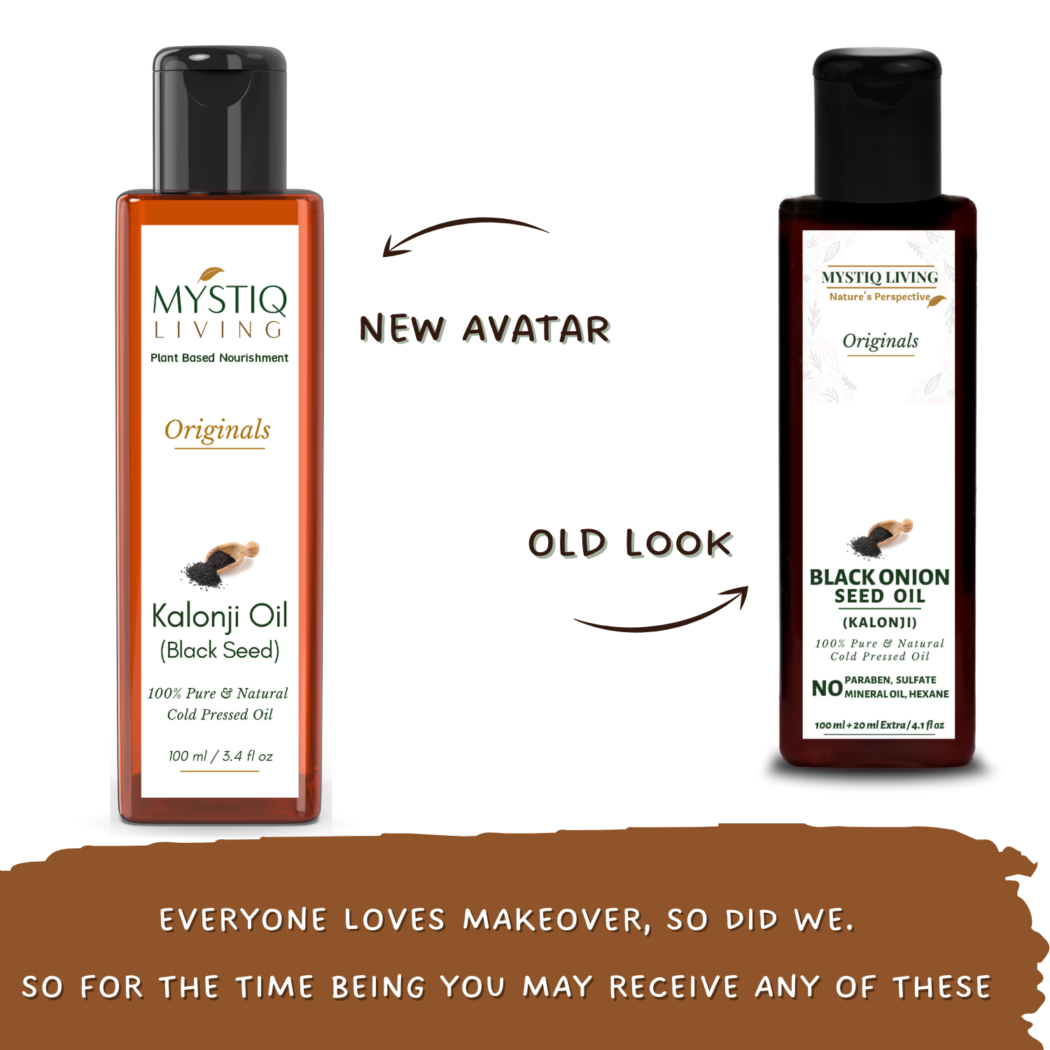 Cold Pressed Kalonji Oil - Mystiq Living