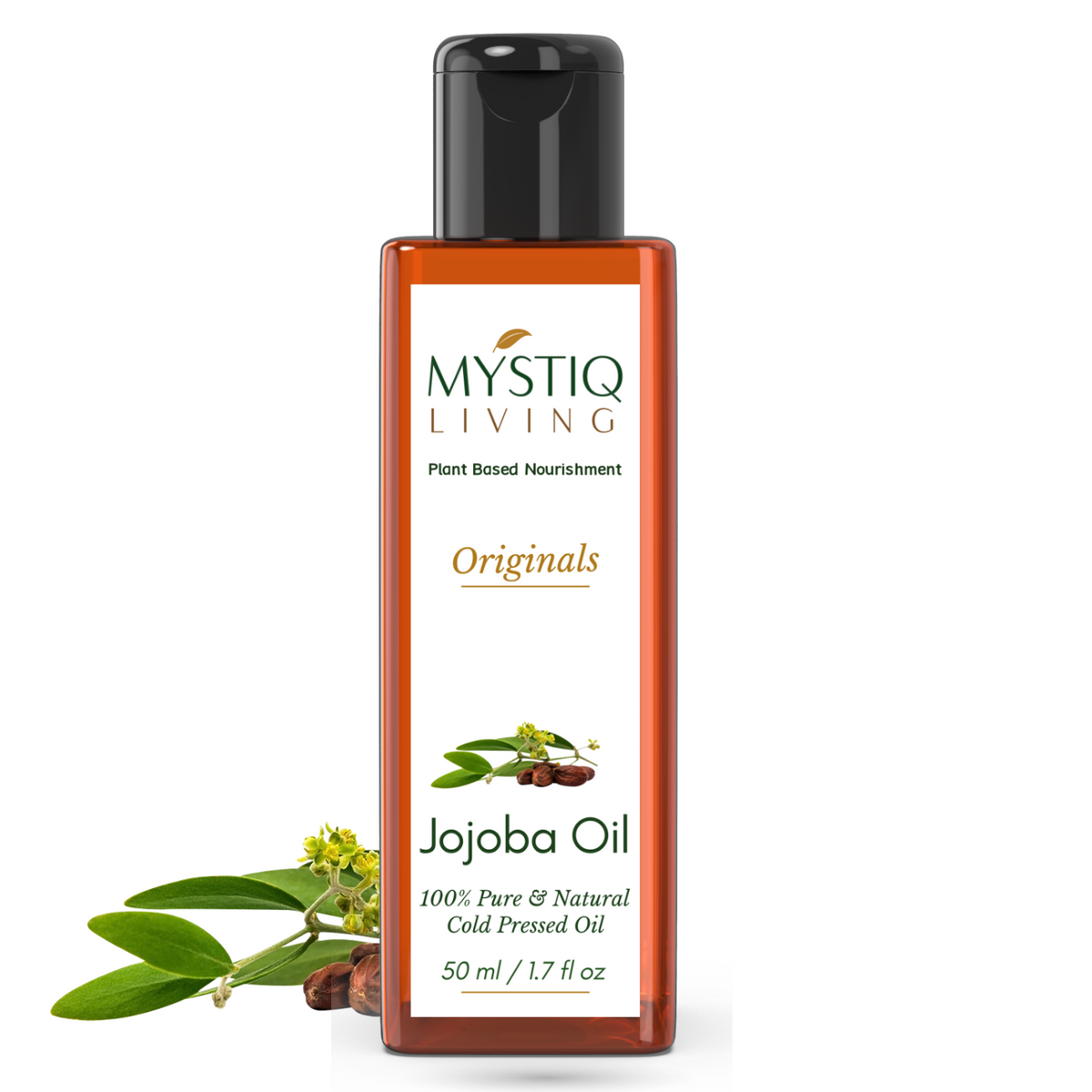 Mystiq Living Jojoba Oil | Cold Pressed Oil 