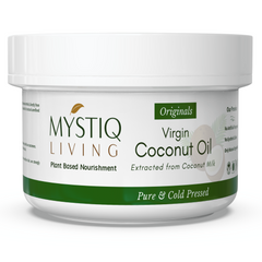 Virgin Coconut Oil - Wide Mouth Jar - Mystiq Living